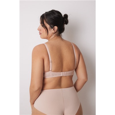 GORGEOUS Sujetador efecto push up rosa