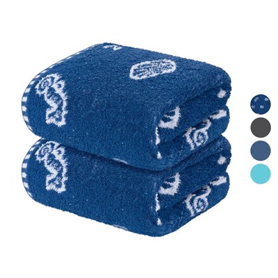 LIVARNO HOME Frottier Handtuch, 50 x 100 cm, 2er-Set