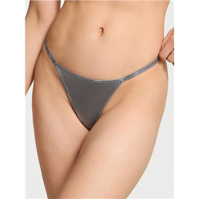 Scattered Shine Strap V-String Panty