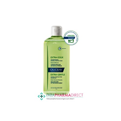 Ducray Extra-Doux Shampooing Dermo-Protecteur Usage Fréquent 400ml