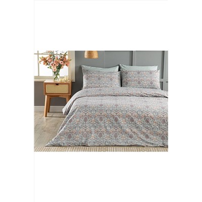 English Home Honeysuckle Kolay Ütülenir Çift Kişilik Nevresım Setı 200x220 Cm Mavi TYC00582150716