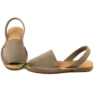 AB.ZAPATOS · 503-8 · NOB · taupe+AB.Z · Pelle · mochila serraje (610)