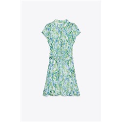 PRINTED MINI DRESS
