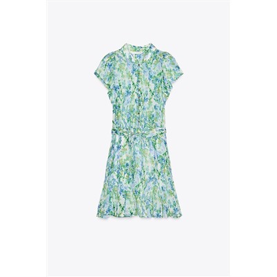 PRINTED MINI DRESS