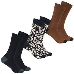 TED BAKER Becools Herren Socken 3 Paar 273198-ASSORTED
