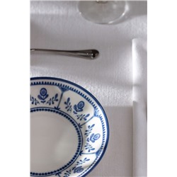 Reve Bleu Celeste Yemek Tabağı - 20 cm - Mavi/Beyaz