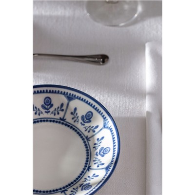 Reve Bleu Celeste Yemek Tabağı - 20 cm - Mavi/Beyaz