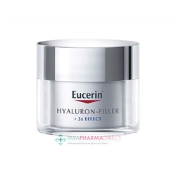 Eucerin Hyaluron-Filler +3x Effect Soin de Jour Peaux Sèches SPF15 50ml