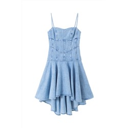 Vestido vaquero Azul claro