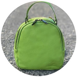 AB.Z · Pelle · mochila NAPA (630) PISTACHO