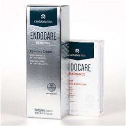 Endocare Renewal Comfort Crema 50ml PACK Regalo Peel Mask 5 unidades