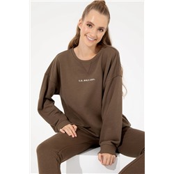 Kadın Coconut Bisiklet Yaka Sweatshirt