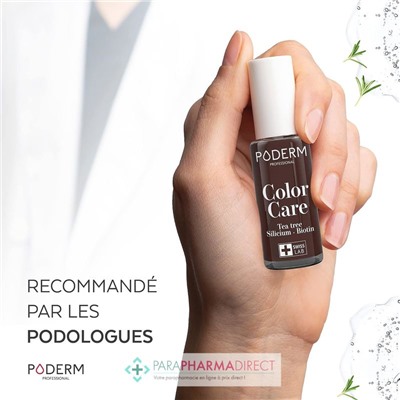 Poderm Vernis Tea Tree Color Care Brun n°833 8ml