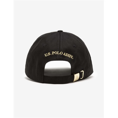 WOMENS TWILL CENTER LUREX LOGO HAT