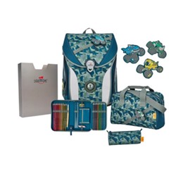 DerDieDas ErgoFlex MAX Schulranzen-Set Monster Truck