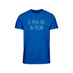 Camiseta Azul cobalto