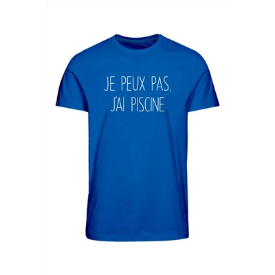 Camiseta Azul cobalto