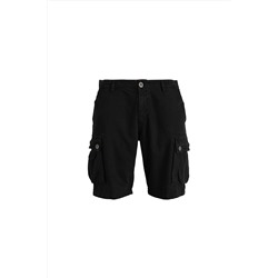 Bad Bear Erkek Gunner Cargo Short - Siyah 21.01.11.004-C01