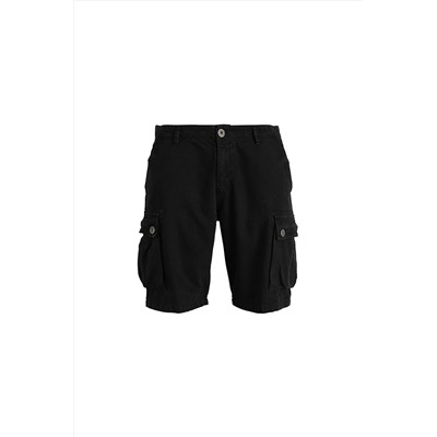 Bad Bear Erkek Gunner Cargo Short - Siyah 21.01.11.004-C01