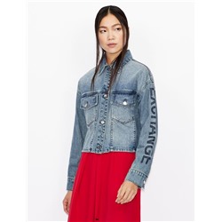 RECYCLED-COTTON DENIM JACKET