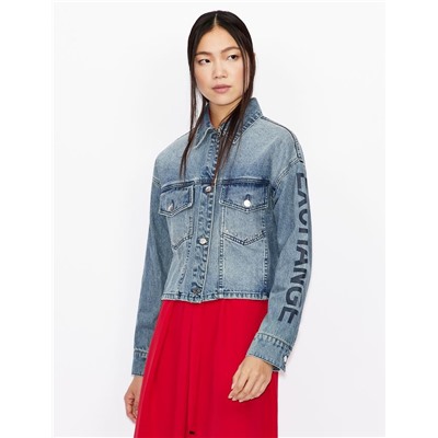 RECYCLED-COTTON DENIM JACKET