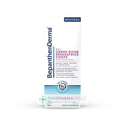 BepanthenDerma Crème Riche Réparatrice Corps 200 ml