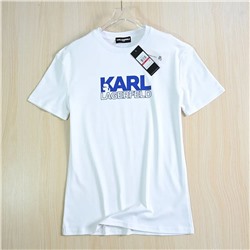 Хлопковая футболка  KARL LAGERFEL*D ОРИГИНАЛ!