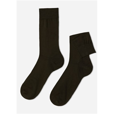 Kurze Herrensocken mit Fil d‘Ecosse