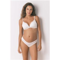 Sujetador 'maternity' CHARMING microfibra marfil