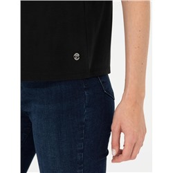 Siyah Regular Fit Basic Tişört