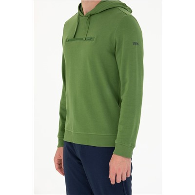 Erkek Yeşil Sweatshirt
