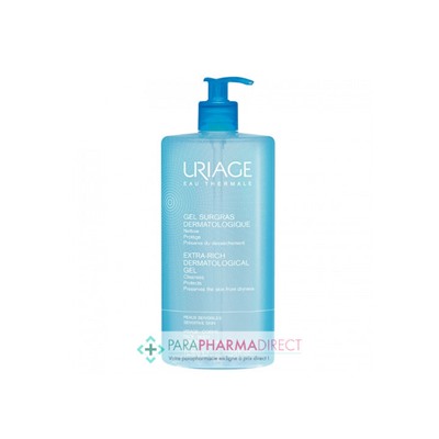 Uriage Surgras Liquide Dermatologique Gel Nettoyant Moussant 1 litre