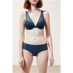 Sujetador con relleno Pure Mesh Tinta
