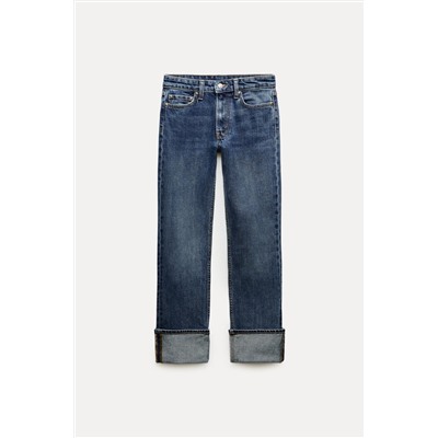 ZW COLLECTION SLIM FIT MID-RISE JEANS
