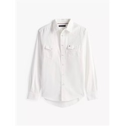 Regular Fit Denim Western Shirt