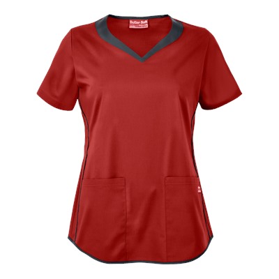 UA Butter-Soft STRETCH Scrubs 3 Pocket Sweetheart Top