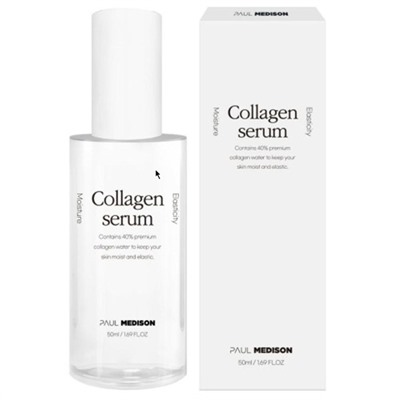 PAUL MEDISON Collagen Serum Увлажняющая сыворотка для лица с коллагеном 50мл