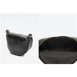 Bolso de piel Amely Negro