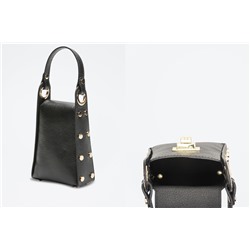 Bolso de piel Ruby Negro
