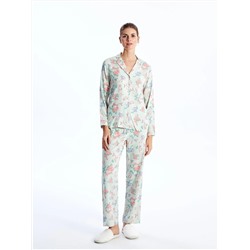 LC Waikiki Gömlek Yaka Çiçekli Uzun Kollu Kadın Pijama Takımı, LCW DREAM                                            
                                            Gömlek Yaka Çiçekli Uzun Kollu Kadın Pijama Takımı