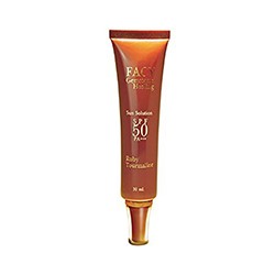 Солнцезащитный омолаживающий крем-лосьон для лица для лица Gemstone SPF50PA+++ с турмалином от Facy 10 мл / Facy Gemstone facial water base sunscreen SPF50PA+++ 10 ml