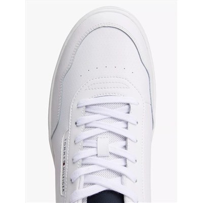 Leather Mix Low-Top Sneaker