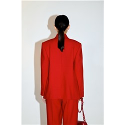 Chaqueta de lana Rojo