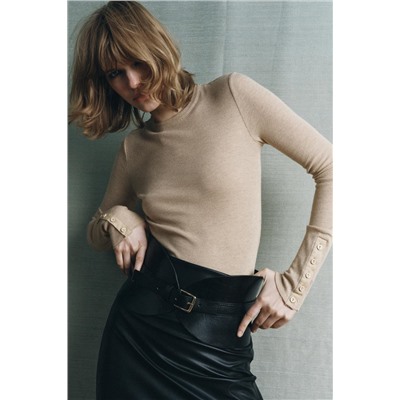 RIBBED SOFT T-SHIRT