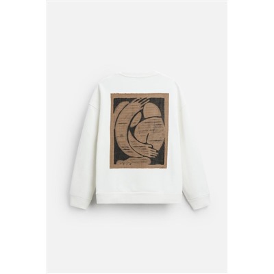 SUDADERA PARCHE COMBINADO