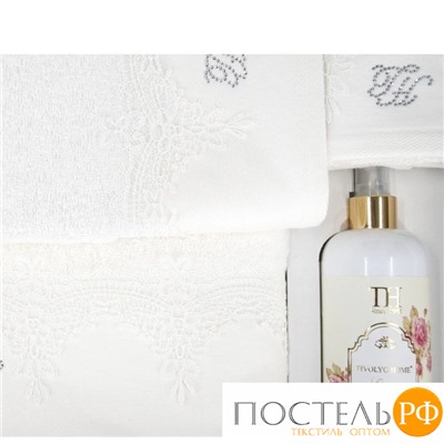 T1219T10078181 Набор полотенец Tivolyo Home JULIET кремовый 3 предмета