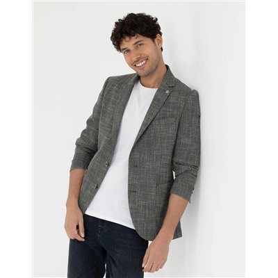 Açık Yeşil Ekstra Slim Fit Ceket