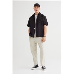 Joggpants aus Leinenmix Relaxed