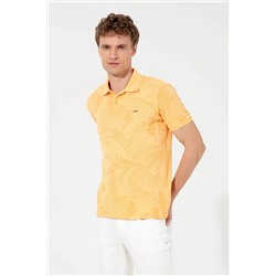 U.S. Polo Assn. Erkek Polo Yaka Baskılı T-shirt 1358720