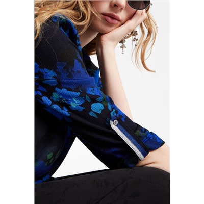 Camisa de camuflaje floral